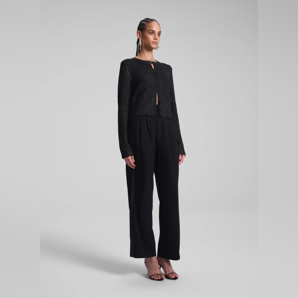 A.L.C $395 Meg Sequin Embellished Cardigan - Picture 2 of 5